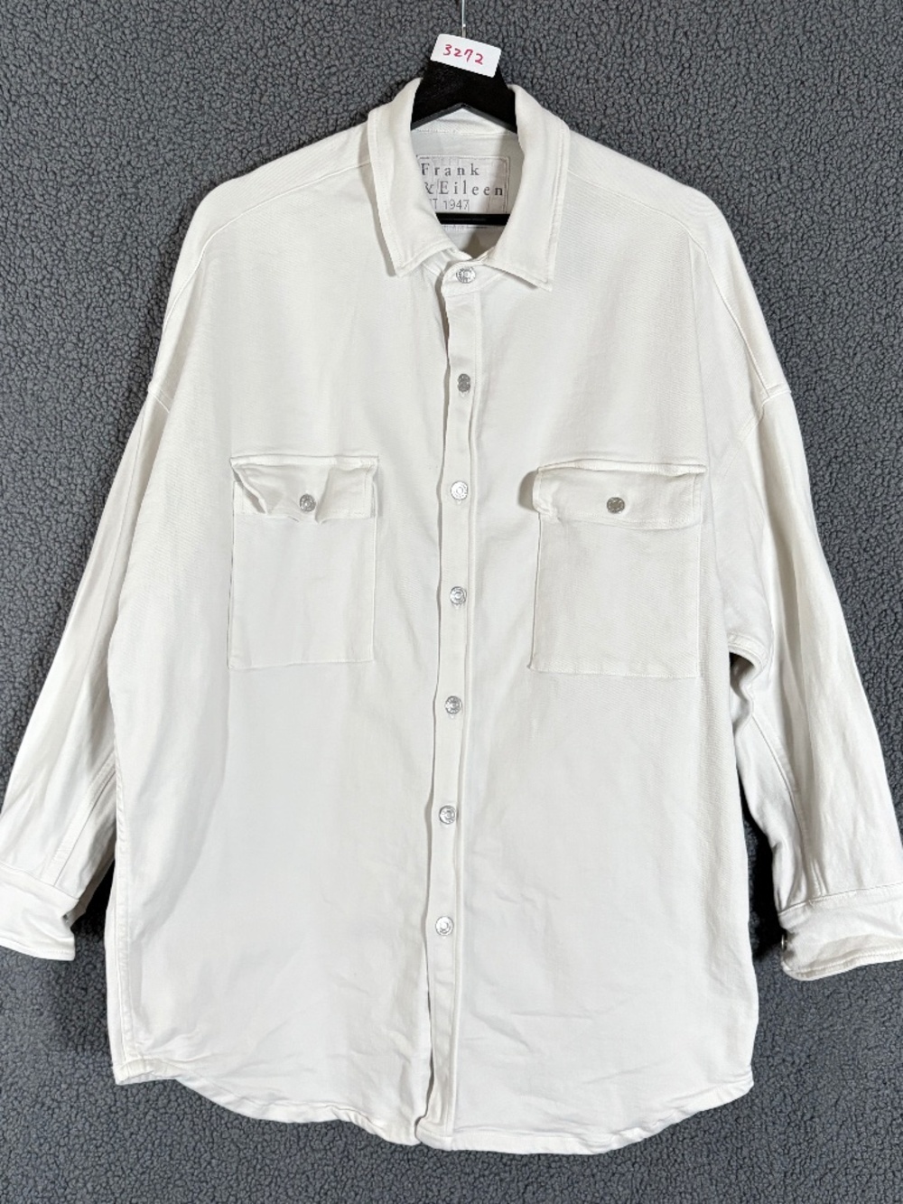 Frank & Eileen Mcloghlin Oversized Button Up Denim  Shirt - Women's Size M/L